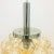 Gold Mid-Century Modern Amber Bubble Glass Pendant Light by Helena Tynell for Limburg, Germany, 1960s For Sale - Image 8 of 10