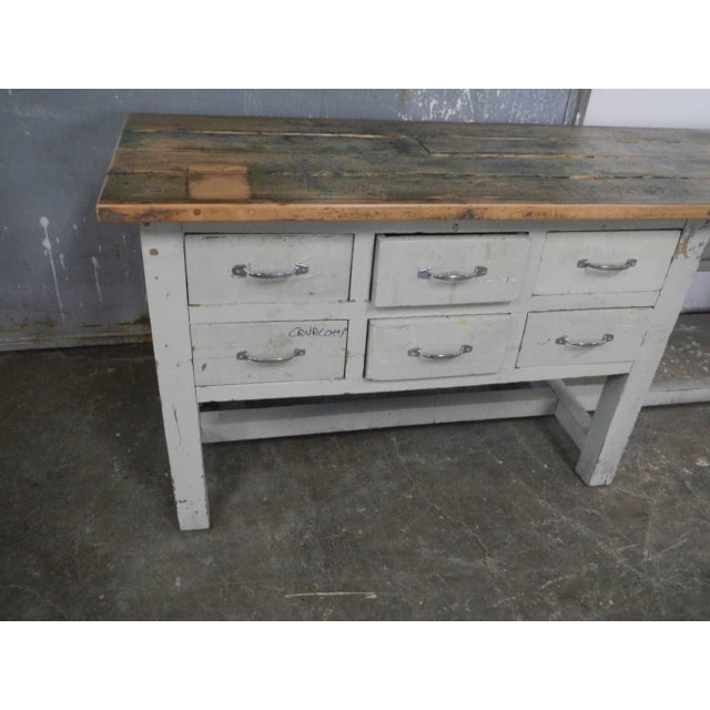 Vintage Chest of Drawers in Fir and Oak, 1950s For Sale - Image 4 of 13
