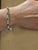 8 ct Natural Brazilian Emerald & 4.5 Ct Diamond Tennis Bracelet 14 Karat Gold For Sale - Image 11 of 18