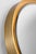 Metal Thomas O'Brien for Visual Comfort Signature Tricia 24" Illuminated Round Mirror in Hand-Rubbed Antique Brass For Sale - Image 7 of 11