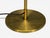 h.w. Armatur, Swedish Modern, Floor Lamp, Brass, Fabric, Sweden, 1940s For Sale - Image 9 of 12