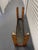 Brown Vintage U-Legged Burl Wood Console Table For Sale - Image 8 of 12