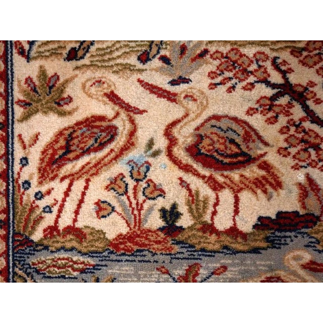 Small Rug with Hunting Motif For Sale - Image 4 of 7