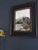 Contemporary This Way to the Mountains by Mo Myra | Varnished Watercolor on paper depicting a house with mountains. For Sale - Image 3 of 4