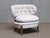 1940s Lounge Chairs in Pierre Frey Tweed and Beech by Otto Schulz, Sweden, 1940s, Set of 2 For Sale - Image 5 of 15