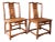 Vintage Asian Side Chairs, a Pair For Sale