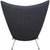 Set of Wingchair with Ottoman in Grey Fabric by Hans Wegner, 2019 For Sale - Image 11 of 18