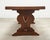 Coffee Country French Provincial Oak Trestle Farmhouse Dining Table 8 Ft For Sale - Image 8 of 18