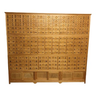 Monumental 3-Piece, 142 Drawer Chinese Apothecary Chest - Made in Korea For Sale