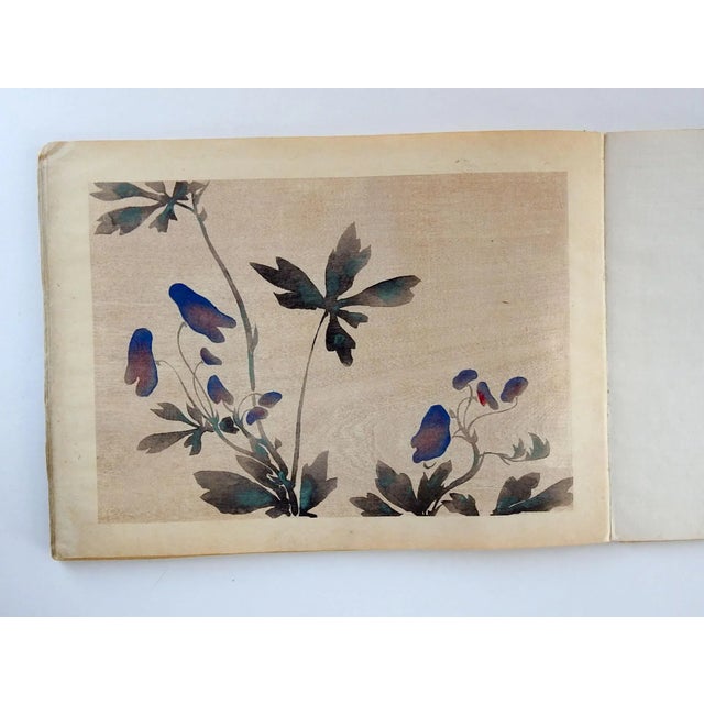 Vintage Bound Portfolio Japanese Block Prints For Sale - Image 4 of 10