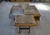 Coffee Table with Steel Base and Oak and Grey Marble Frame, 1970s For Sale - Image 4 of 17