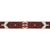 Schumacher Schumacher Storm Pattern Tape Trim In Red For Sale - Image 4 of 4