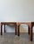 Mid-Century Modern 1960s Pair of Mahogany and Travertine Tables Attributed to John Keal for Brown Saltman For Sale - Image 3 of 12