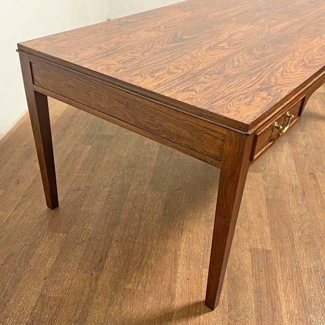 Wood C. 1960s Frits Henningsen Danish Rosewood Coffee Table For Sale - Image 7 of 10