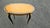 New Parquetry French Style Inlaid Accent Oval Table/Desk For Sale - Image 10 of 10