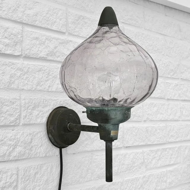 Mid-Century Modern Mid-Century Scandinavian Outdoor Facade Lamp Westal Model 283, Sweden, 1970s For Sale - Image 3 of 13