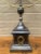 Metal Large Classical Iron and Brass Armillary Sphere Garden Sculpture on Stand – English Estate Style For Sale - Image 7 of 12