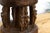 African Petite Antique Bamum Carytid Stool For Sale - Image 3 of 8