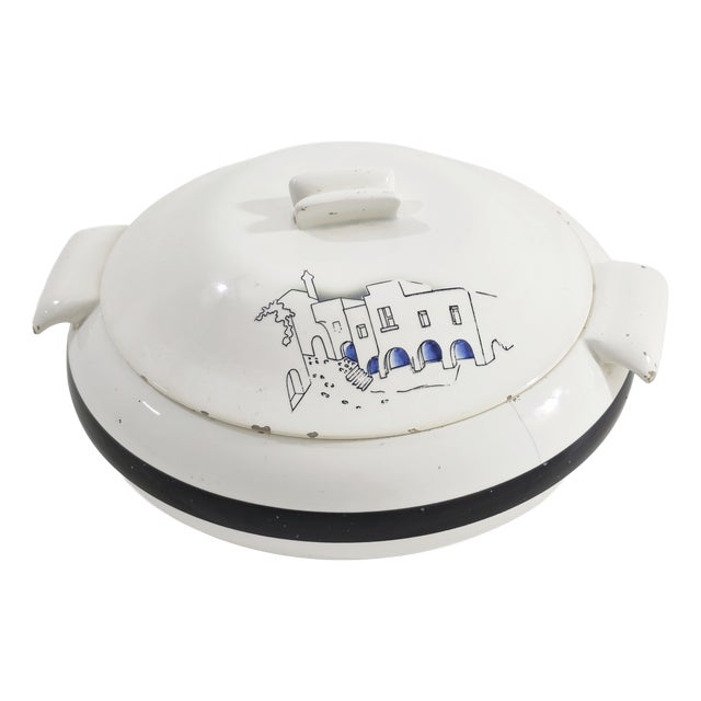 Biana Ceramic Soup Tureen by Giò Ponti for Richard Ginori, Italy, 1935 For Sale