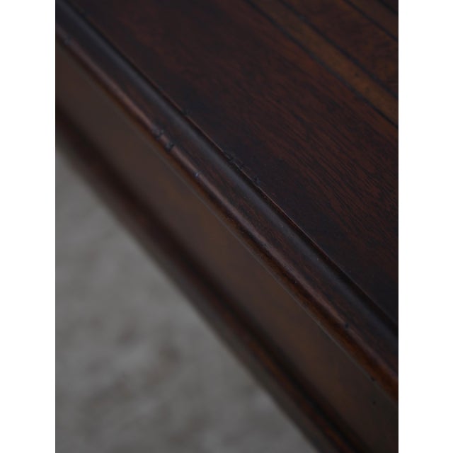 Theodore Alexander 2 Drawer Mahogany Coffee Table For Sale - Image 13 of 18
