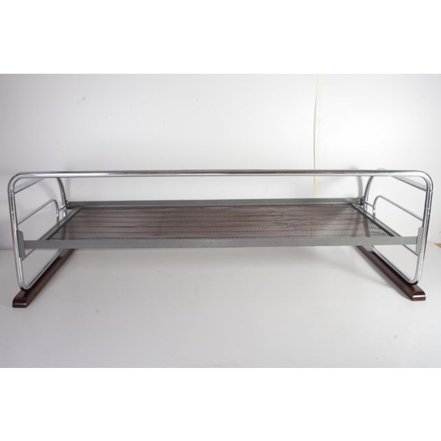 Bauhaus Tubular Chrome Daybed by Hynek Gottwald for Kovona, 1950s For Sale - Image 15 of 16