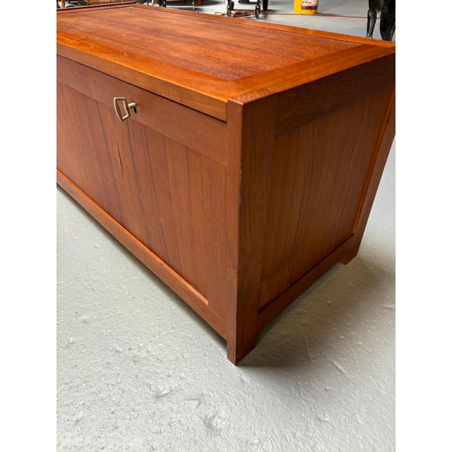 Wood Randers Teak Hope Chest/ Box For Sale - Image 7 of 12