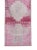 1960s Vintage Pink Turkish Herki Rug 2'12'' X 9'10'' For Sale - Image 4 of 13