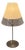 Touch Activated Table Lamp by Francesco Brivio for Lucitalia, 1990s For Sale