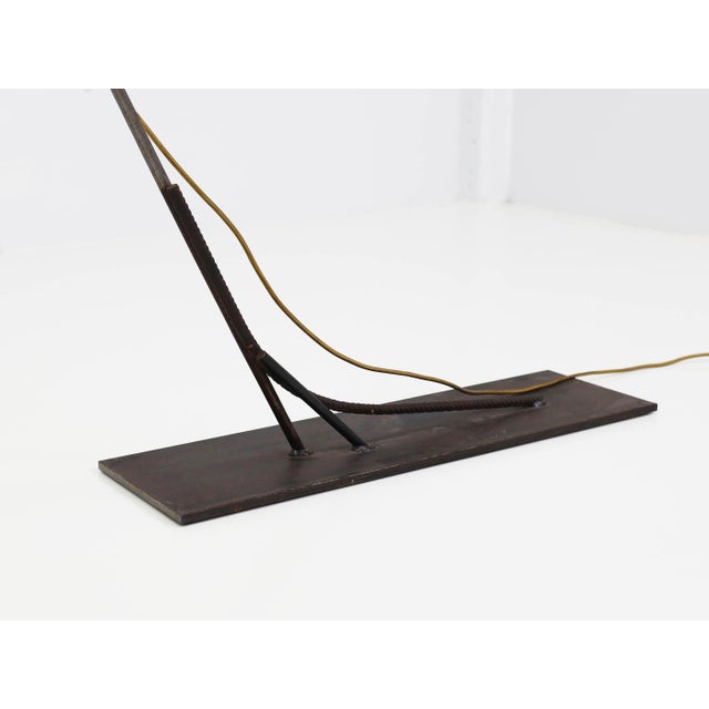 Metal Postmodern Floor Lamp by Franz West, 1989 For Sale - Image 7 of 9