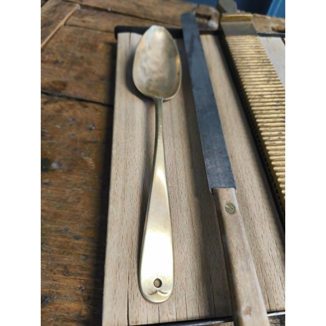Brown Pharmacy Tablet Maker, 1890s, Set of 4 For Sale - Image 8 of 18