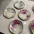 Flawless condition and beautiful. Set of four salad/dessert plates and four smaller bread/side plates. Each different but...
