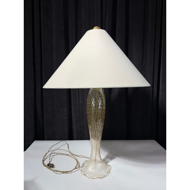 John Hutton Late 19th Century John Hutton Murano Glass Lamp for Donghia For Sale - Image 4 of 14