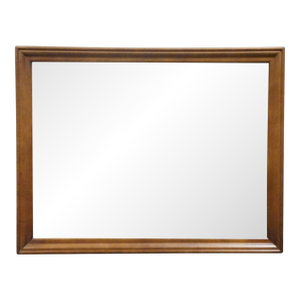Bassett Furniture Solid Hard Rock Maple Colonial Early American 44" Mirror 229-01-231