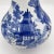 Chinoiserie Vintage Bombay Company Blue and White Chinoiserie Pagoda Vase 12"h For Sale - Image 3 of 11