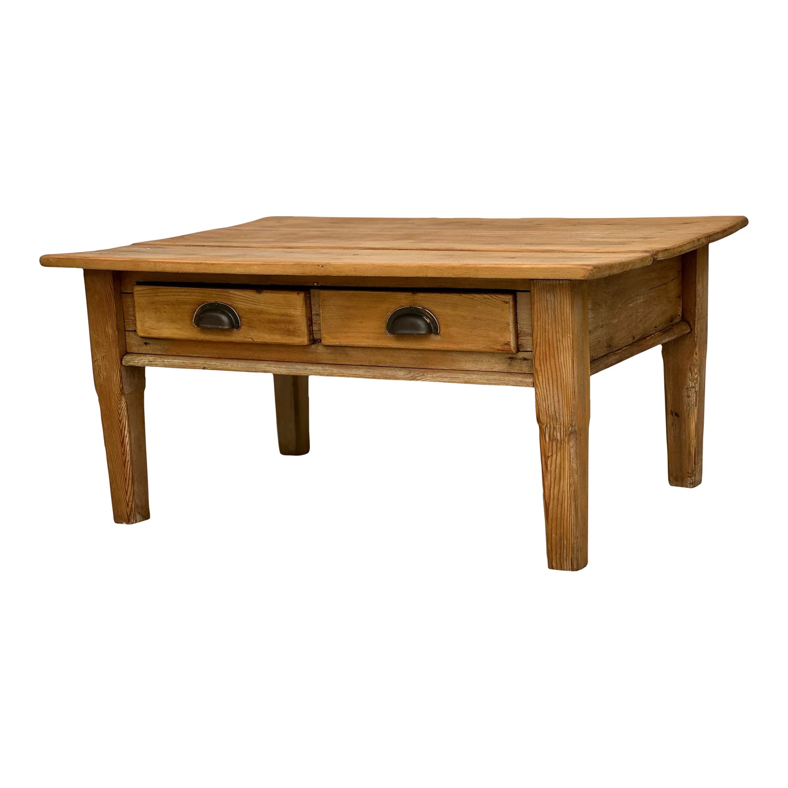 19th Century English Pine Coffee Table Chairish