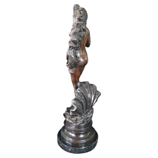 Large Mythological Bronze Venus Sculpture from James Hunt, 1890s For Sale - Image 3 of 9