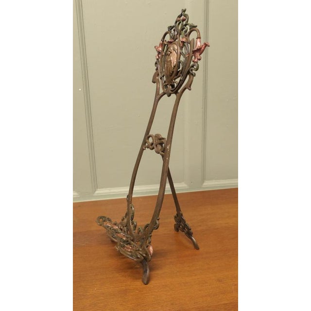 French Art Nouveau Book Rest, 1970 For Sale - Image 6 of 7