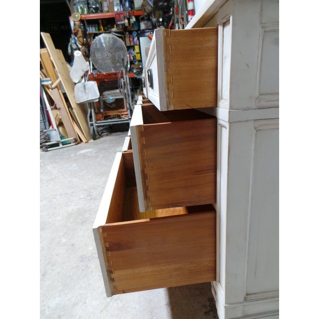 Gustavian Style 9 Drawer Dresser For Sale - Image 9 of 10