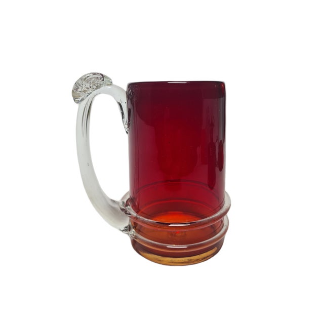 Beer Cup by J. Słuczan-Orkusz for Cracow Institute for Glassworks, Poland, 1970s For Sale - Image 10 of 10