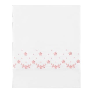 Meadow Full Flat Sheet in Pink For Sale