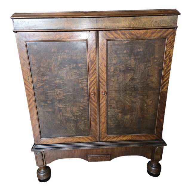 Converted Victrola Cabinet For Sale