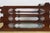 Mid 20th Century Chinese Chippendale Mahogany Fretwork Mirrored Hanging Curio Shelf Rack 24" For Sale - Image 10 of 17