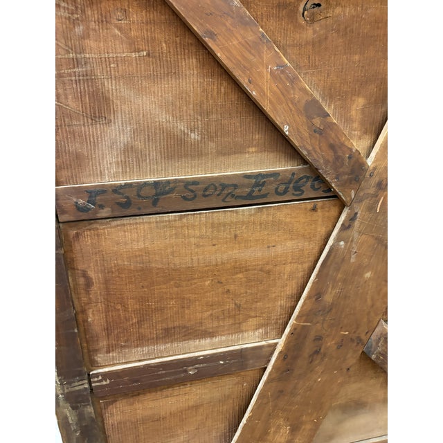 Antique Victorian Eastlake Aesthetic Movement Wardrobe Armoire Hall Cupboard For Sale - Image 14 of 15