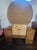 1930s Art Deco Waterfall Burl Wood Vanity With Circular Mirror For Sale - Image 12 of 12