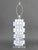 Karl Springer Style Triangular Column Clear Acrylic Lamp. 33" H x 8.5" W x 4.5" D. Provenance: From a New York City...