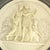 Mid 20th Century Pair of Neoclassical Figural Relief Wall Sculptures in Antiqued Gilt and Black Frames For Sale - Image 4 of 11