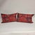 Pair of Kilim-Style Lumbar Pillows With Feather Down Inserts For Sale - Image 9 of 9