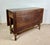 Brown 20th Century Spanish Wooden Drop-Leaf Dining Table, 1910 For Sale - Image 8 of 14