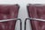 Mid Century Modern Lounge Chairs in Tubular Chrome and Rich Oxblood Faux Leather - a Pair For Sale In Orlando - Image 6 of 10