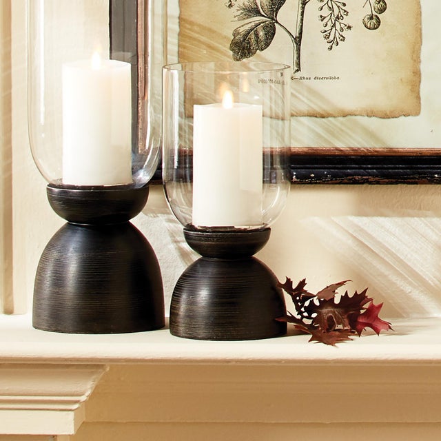 With a turned solid wood base, and feminine shape, the Selene Hurricane is a vision in simplicity. Perfectly at home in...
